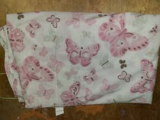 Pottery Barn Kids "Butterflies" Twin Flat Sheet
