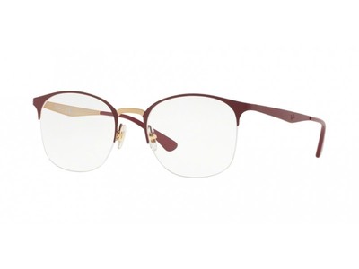 Occhiali da Vista Montatura Ray Ban RX6422 bordeaux metallo 3007 | eBay