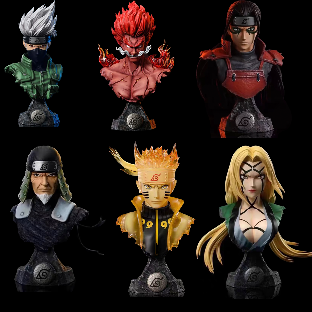 Naruto bust sculpture Action Figure Model Statue Figurine Naruto