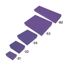 Purple Cotton Filled Jewelry Packaging Gift Boxes Box Lots 100 ~ 200 ~ 500