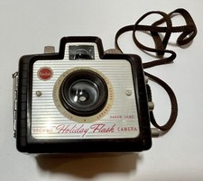 Kodak Brownie Holiday Flash Camera, vintage 1950's,Used, untested