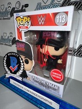 PAUL HEYMAN WRESTLING #113 WWE SIGNED AUTOGRAPHED FUNKO POP-BAS COA BECKETT