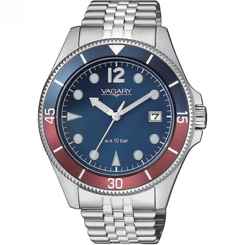 Orologio Vagary Uomo VD5-015-73 Al quarzo Analogico Solo tempo Acciaio