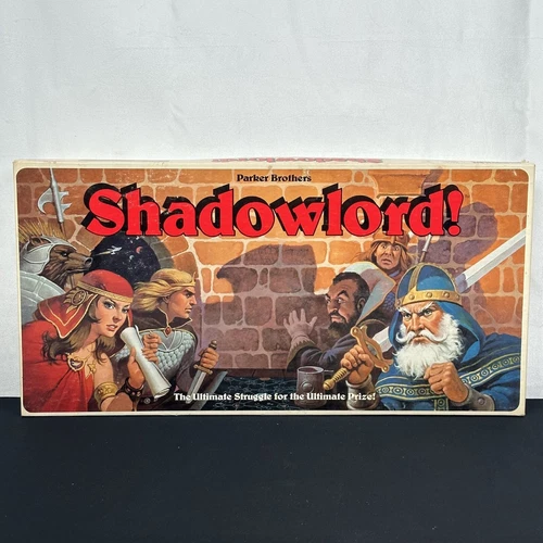 Vintage Shadowlord Board Game By Parker Brothers 1983 Legend of the Starlord
