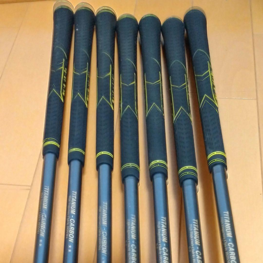 HONMA LB606 CAVITY Back Iron Set 511 TITANIUMCARBON S2 7pcs Golf