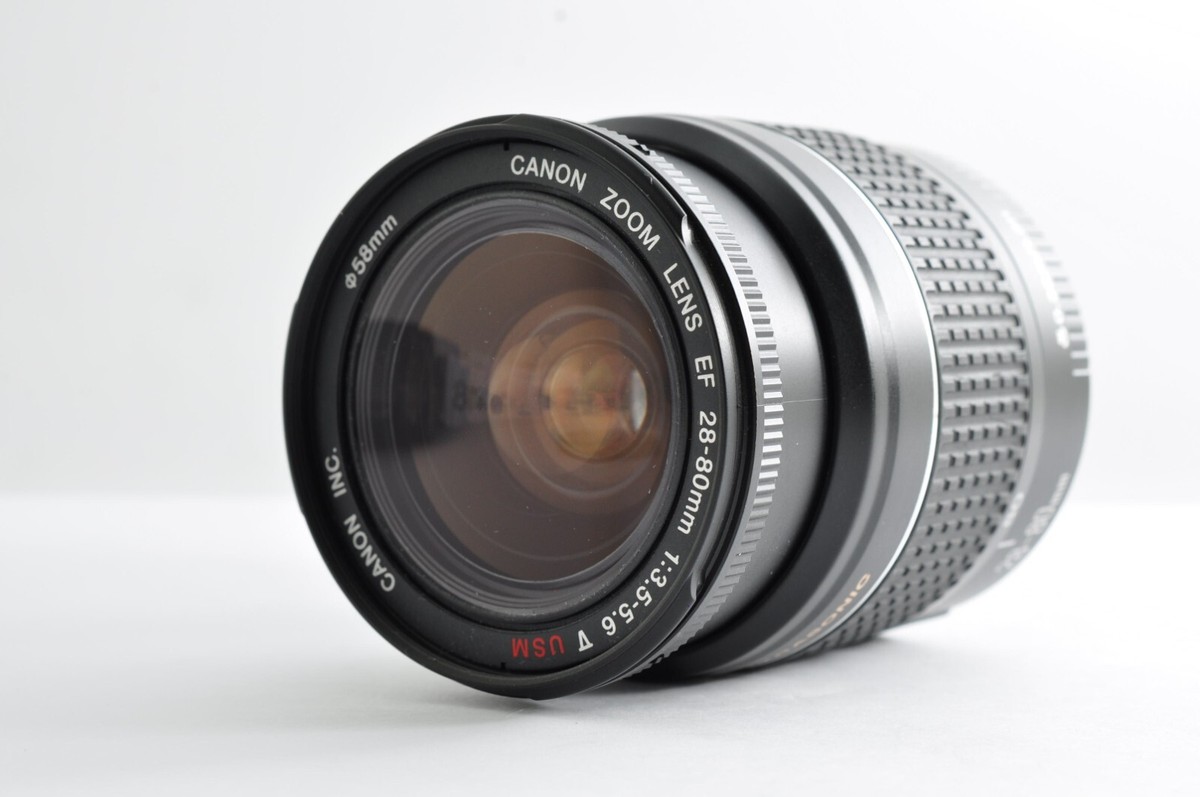 Canon EF 28-80mm f4-5.6 V USM Zoom Lens Tested [Near Mint] From