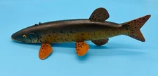8.5" Northern Pike Fish Spearing Decoy with Metal Fins - unknown carver