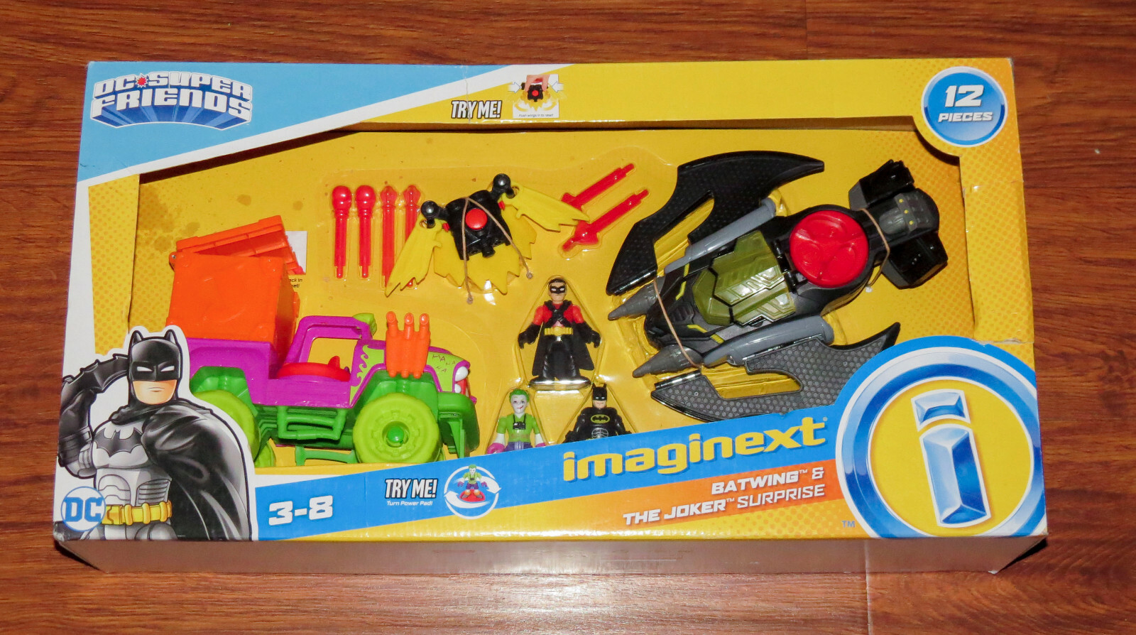 imaginext batwing and the joker surprise