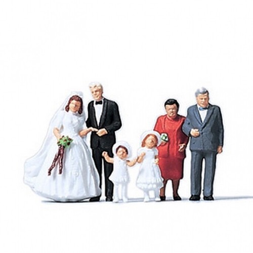 6 personnages mariage - N 1/160 - MERTEN 272535 | Zustand: Neuf