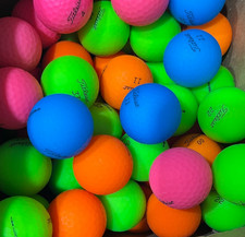 Titleist Velocity Matte Color Mix AAAA Near Mint 50 Used Golf Balls 4A