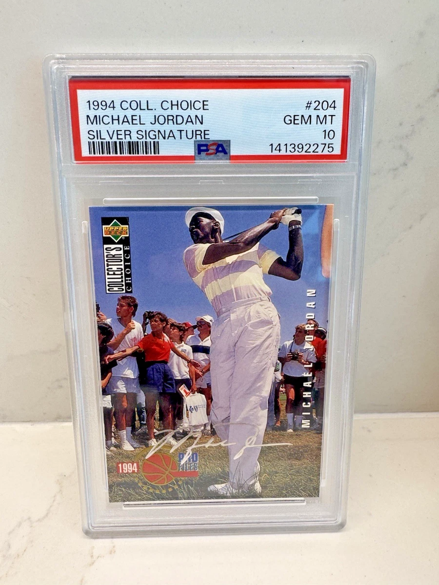 Michael Jordan Basketball Trading Cards Autographed Sports 1994-95