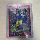2025 Panini Prizm Football No Huddle Red Matthew Stafford #21