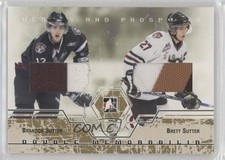 2007-08 ITG Heroes and Prospects Gold /10 Brandon Sutter Brett #DM-02 2d8