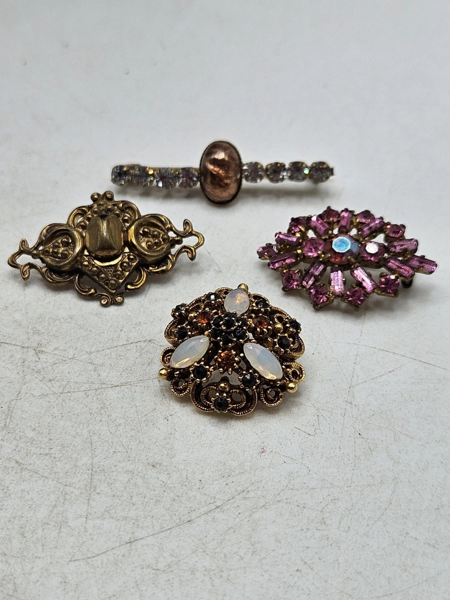Florenza Signed Vintage & Antique Fashion Brooches & Pins for sale
