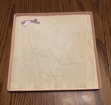 3 Vintage Handkerchiefs New In Box White