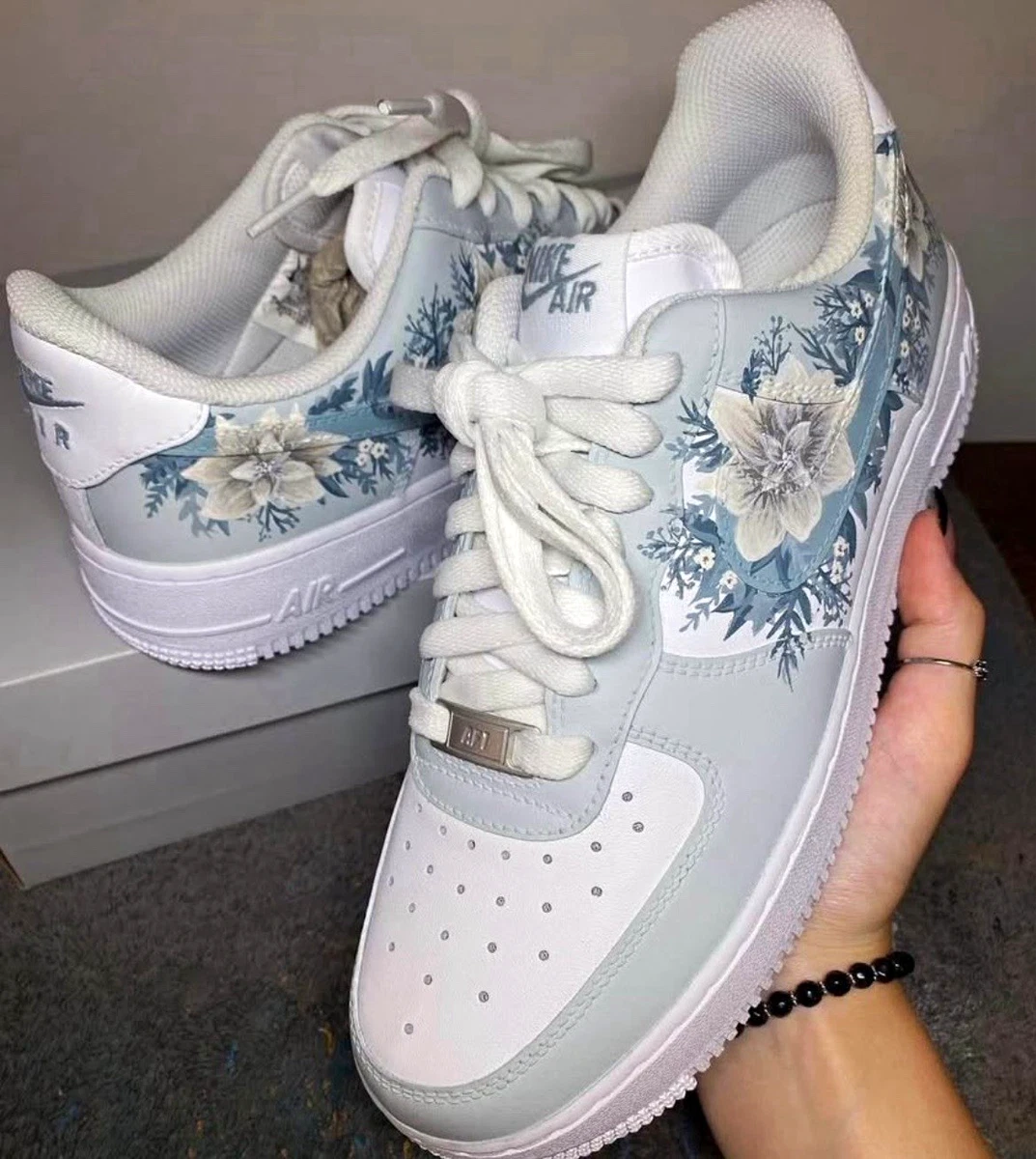 Nike Air Force 1 Floral Sneakers for Women for sale | eBay