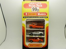 Matchbox Superfast MP-4 Tesco Value Pack 45 BMW 52 BMW M1 66 Ford Transit