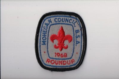 1968 Mohegan Council Roundup patch