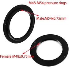 M48x0.75mm Female to M54x0.75mm Male T-ring Adapter Telescope Threads Converter