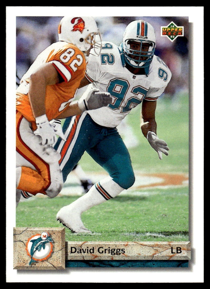 1992 Upper Deck #165 David Griggs
