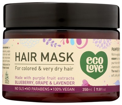 Eco Love Hair Mask 11.8 Fl Oz Vegan No Sls Parabens
