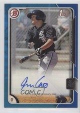 2015 Bowman Prospects Auto Blue 145/150 Jason Coats #PA-JC Auto 1b0