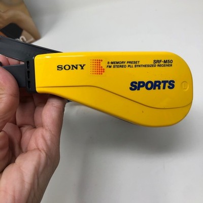 [メンテ可動品]ソニースポーツ　sony sports SRF-M50 海外仕様 メンテ可動品]ソニースポーツ sony sports SRF-M50 海外仕様