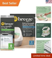 Mess-Free Breeze Cat Litter Extra Strength Refill - Ideal for Multi-Cat Families