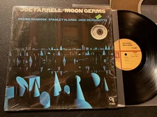 JOE FARRELL Moon Germs LP CTI 8003 in SHRINK 1979 Press RVG in Deadwax EX