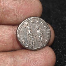 Ancient Roman Silver Coin in good Condition Cleaned