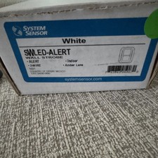 System Sensor SWLED-ALERT Wall Strobe Fire Alarm Amber Lens Fire Alarms