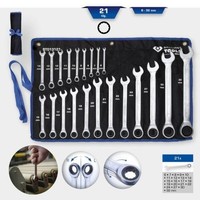 KS Tools Ratschen-RingschlüSselsatz BT013121