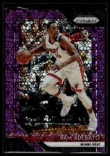 2018-19 Panini Prizm #226 Bam Adebayo Prizms Fast Break Purple #/75 SN