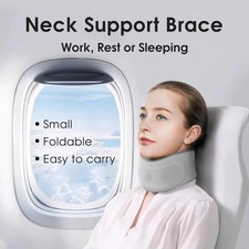 1/2pc Neck Brace Adjustable Neck Support Cervical Sponge Neck Protector