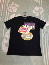 DSQUARED2 Men s Logo Cotton T-Shirt Size S Ma...