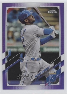 2021 Topps Chrome Update Target Purple Refractor Michael Taylor #USC61 0v2r