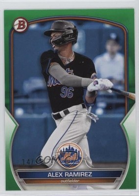 2023 Bowman Draft Green 14/99 Alex Ramirez #BD-17 0sn6