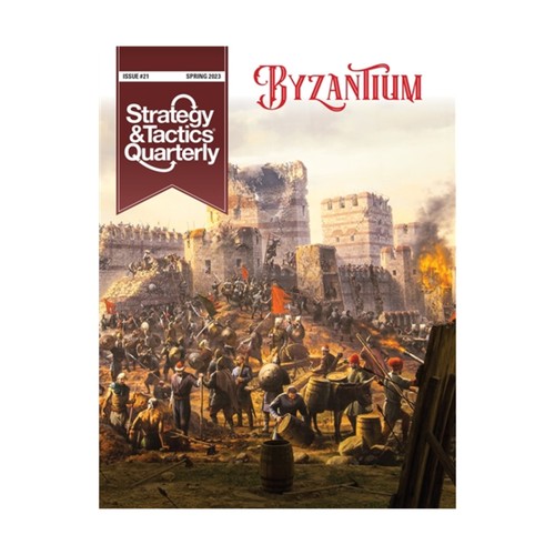 Decision Games Strategy & Tactics #21 w/Byzantium Mag New