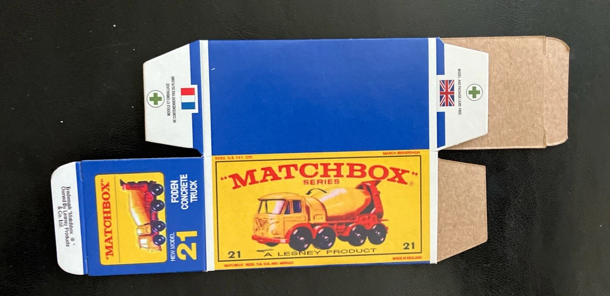 MATCHBOX - 21 - Foden Concrete Truck - En boite