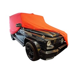 Autoabdeckung passend f&uuml;r Mercedes-Benz G-Class Long wheel base f&uuml;r Innen Rot