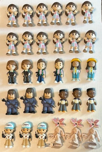 Lot of 30 - Stranger Things 3 - Mystery Minis - Vinyl Figures - See Pics