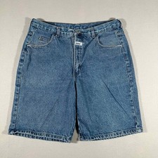 Vintage Marithe Francois Girbaud Denim Shorts Mens 36 Fits 33 MFG Logo Relaxed