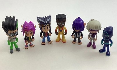 PJ Masks Villain Figure Lot Howler Rip Kevin Luna Girl Newton Star  Romeo Ninja
