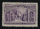 CKStamps: US Stamps Collection Scott#235 6c Columbian Mint NH OG
