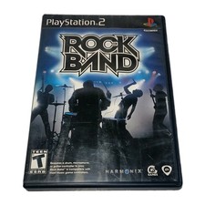 Rock Band - Sony Playstation 2 PS2 Complete Video Game With Manual CIB