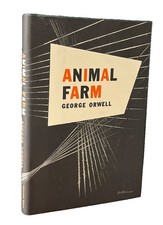 Geroge Orwell~ANIMAL FARM 1946 Book Club Edition/Fine in Fine Dj