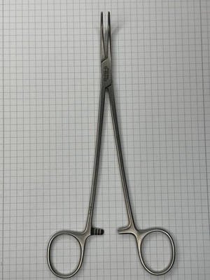 KLS MARTIN 13-443-02 OVERHOLT-GEISSENDOERFER Klemme wie BJ021 gebogen FIG.2 20cm