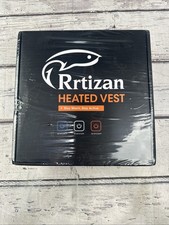 Rrtizan Heated Vest for Men,Lightweight Electric Heating Vest w/ Battery Pack M