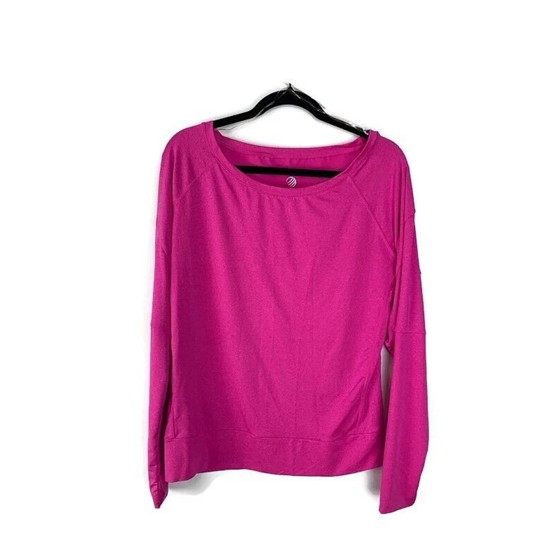 mpg long-sleeve pullover activewear 