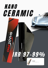 Nano Ceramic Window Tint Film Roll-Shade Pro Series 2Mil VLT, UV IR Protection